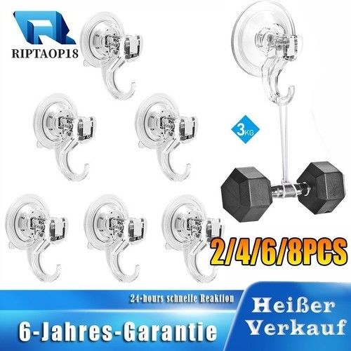 Saugnapf haken set ohne bohren - set,