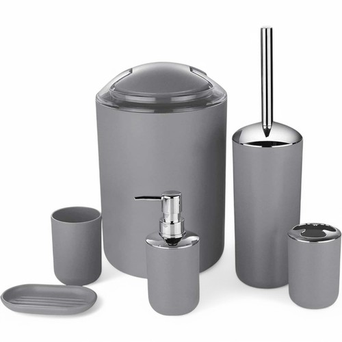 6tlg badezimmer zubehör set - 6tlg,