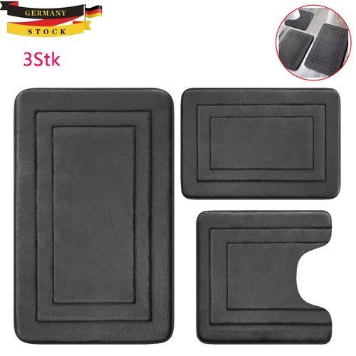 Badematte set bad teppich - 3x, bad-teppich