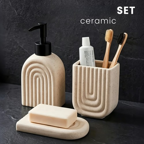 Badezimmer set bad accessoires - bad,